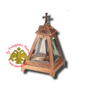 ΚΑΝΤΗΛΙ ΤΑΦΟΥ ΚΡΥΣΤΑΛΟ ΠΥΡΑΜΙΔΑ ΧΩΡΙΣ ΒΑΣΗ