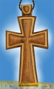 Engraved Wooden Cross 11