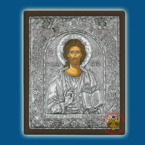 Christ Silver Holy Icon