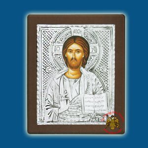 Christ Silver Holy Icon