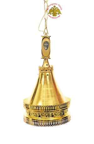 Lantern Chanter Plain Polished with Dimmer