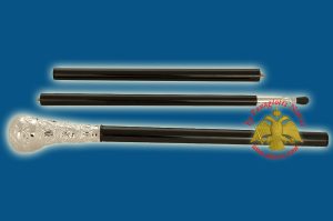 Ποιμαντορική Ράβδος Επάργυρη Σπαστή