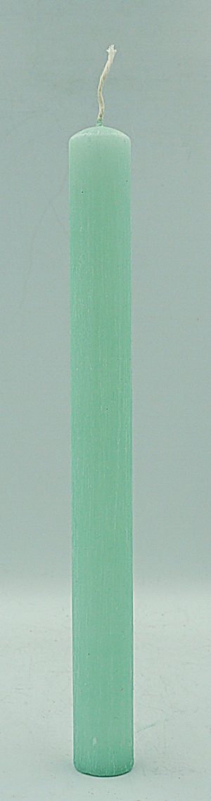 Scented Easter Candle Cylindrical Mint 25cm SET OF 2