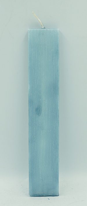 Αρωματική Πασχαλινή Λαμπάδα Πλακέ Φαρδιά Σιελ SET OF 2