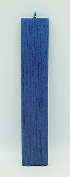 Αρωματική Πασχαλινή Λαμπάδα Πλακέ Φαρδιά Μπλε SET OF 2