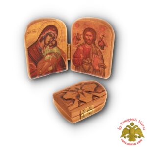 Δίπτυχο Εικόνισμα 8x5εκ.