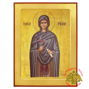 Αγία Χένη Ξύλινη Βυζαντινή Εικόνα