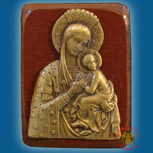 Εικονάκι Μεταλλικό Παναγία Αμόλυντος 3,5χ4,5εκ