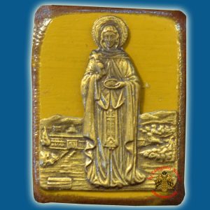 Εικονάκι Μεταλλικό Αγία Παρασκευή 3,5χ4,5εκ