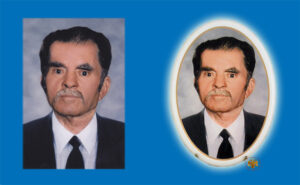 Cemetery Porcelain Icon Oval