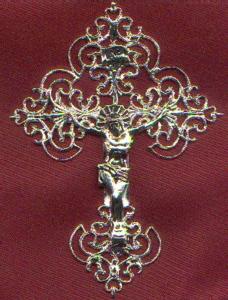 Cross with Metal Craft Design A