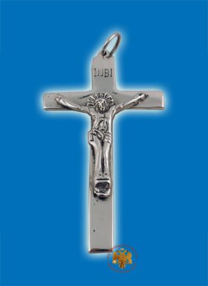 Απλός Μεταλλικός Σταυρός Νίκελ