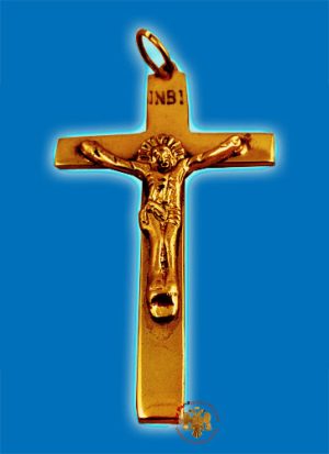 Απλός Μεταλλικός Σταυρός Antique Μπρούτζινο