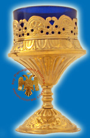 Metal Oil Candle Design with Base Brass