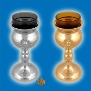 Metal Standing Oil Candle Design Angel