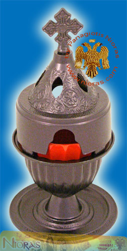 Κανδήλι Επιτραπέζιο Αλουμινίου Μώβ Χρώμα