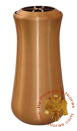 Cenotaph Metal Vase 31cm