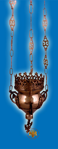 Kανδήλι Κρεμαστό Δικέφαλλος Ταινία Aντίκ