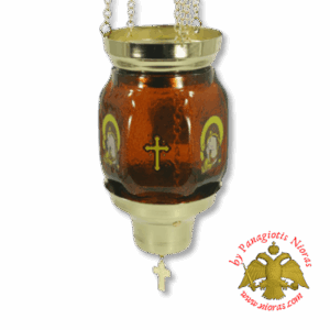 Κανδήλι Συρόμενο Εξάγωνο Φυσιτό Μπορντό