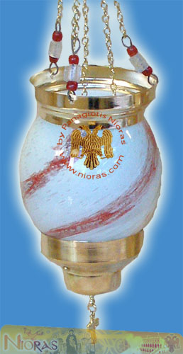 Glass Hanging oil Candle Design F