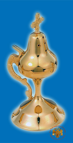 Orthodox Traditional Burner 17cm Plain