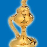 Ορθόδοξο Παραδοσιακό Χυτό Λιβανιστήρι E Gold Plated