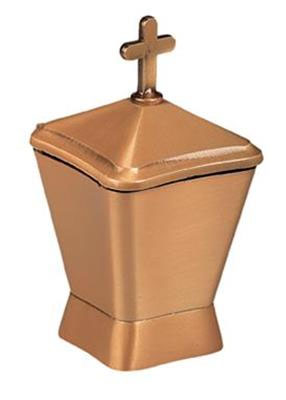 Rectangular Base Incense Burner or Incense Box Storage Case Antique Finishing