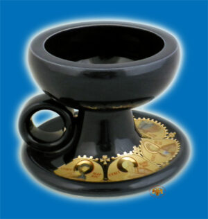 Ορθόδοξο Λιβανιστήρι Πορσελάνη Σχέδιο C Σκούρο Μπλε