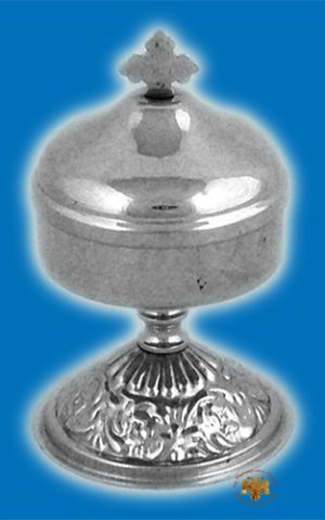 Incense Box with Base SilverPlated