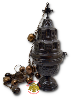 Combelidiko Orthodox Church Censer Antique Style