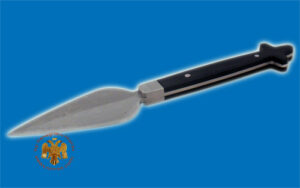 Λονχη με Κοκκάλινη Λαβη Μαύρο