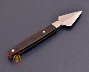 Λόνχη με Κοκκάλινη Λαβή Μαύρο 15cm