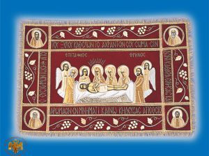 Επιτάφιος με Χρυσοκλοστή Απλός