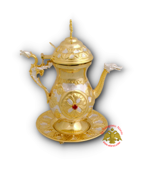 Εκκλησιαστικό Ζέον Θείας Κοινωνίας Δίχρωμο h:24x11cm