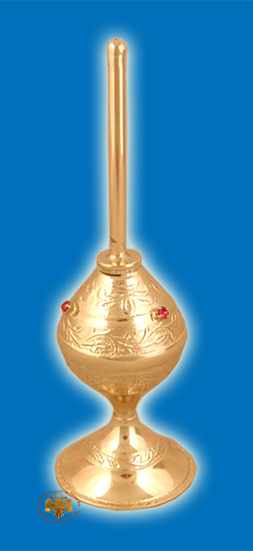 Ραντιστήρι Μίνι Επίχρυσο Με Πέτρες