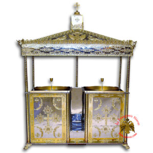 Μανουάλι Απορροφητικό Αλουμίνιο με 1 Δίσκο 76x104x245cm