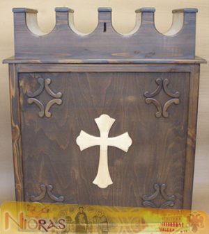 Natural Wood Closet for Candles 4 Sites