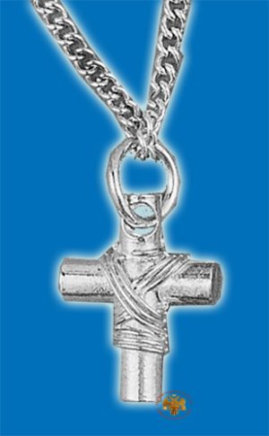 Στρογγυλό Σχήμα Β με Μεταλλικό Ασημένιο Σύρμα