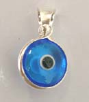 Silver Blue Eyes for Neck B