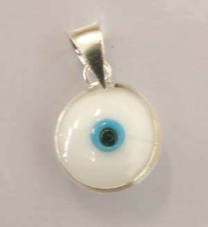 Silver Blue Eyes for Neck C