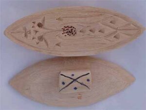 Ξύλινη Σφραγίδα με Δικέφαλο για Πρόσφορα