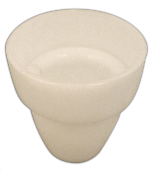 Vigil Oil Candle Glass Replacment Cup Design M1 White