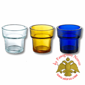 Replacement Oil Candle Glass Cup Design Delta