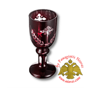 Χειροποίητη Ρουμάνικη Κούπα  Κόκκινη18εκ