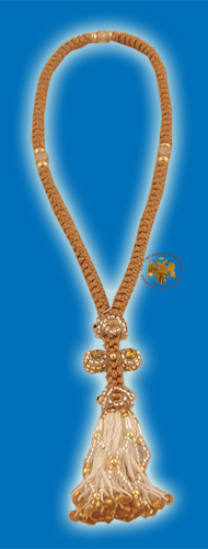 Praying Rope Russian Style 100 knots Brown