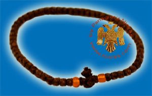 Prayer Rope waxed thread Brown