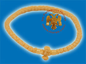 Prayer Rope waxed thread Light Yellow