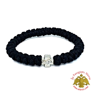 Orthodox Prayer Rope Woolen with Cross 33 knots