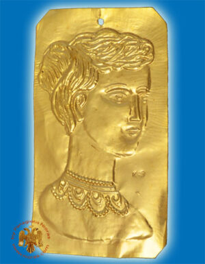 Tama Votive Gold Female Head