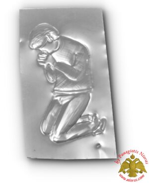 Tama ExVoto Silver Male Praying Hand Made